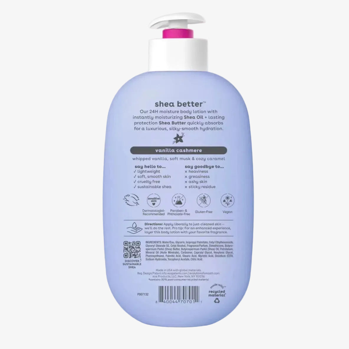 EOS Shea Better Body Lotion Vanilla Cashmere
